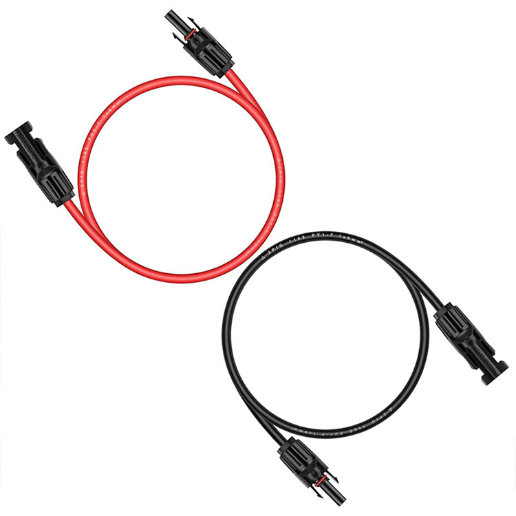 Cable fotovoltaico de 3 pies 10 AWG para controlador de carga solar